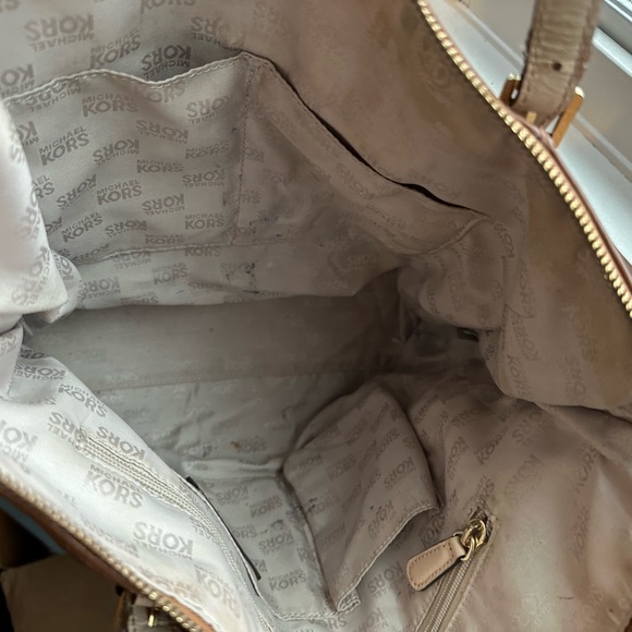 MK Michael Kord shoulder bag purse brown camel - Picture 3 of 3